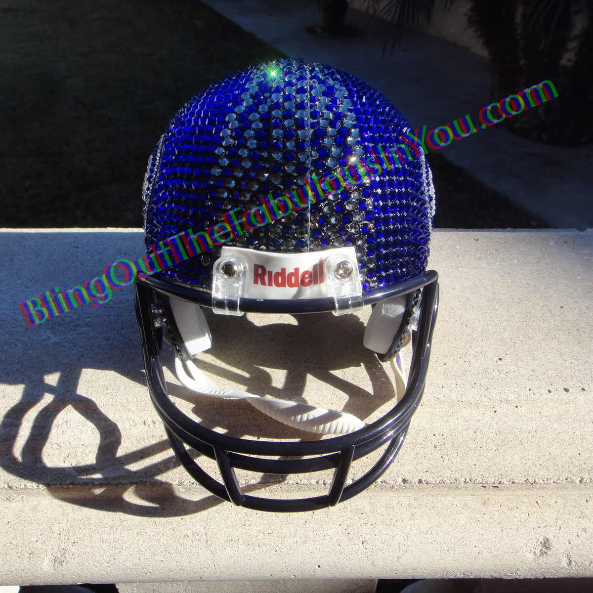 Seattle Seahawks Swarovski Crystal Large Football Helmet