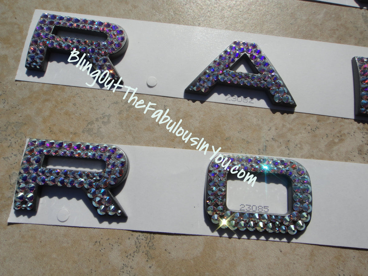 Swarovski Range Rover Nameplates Speical Color Crystalfetish