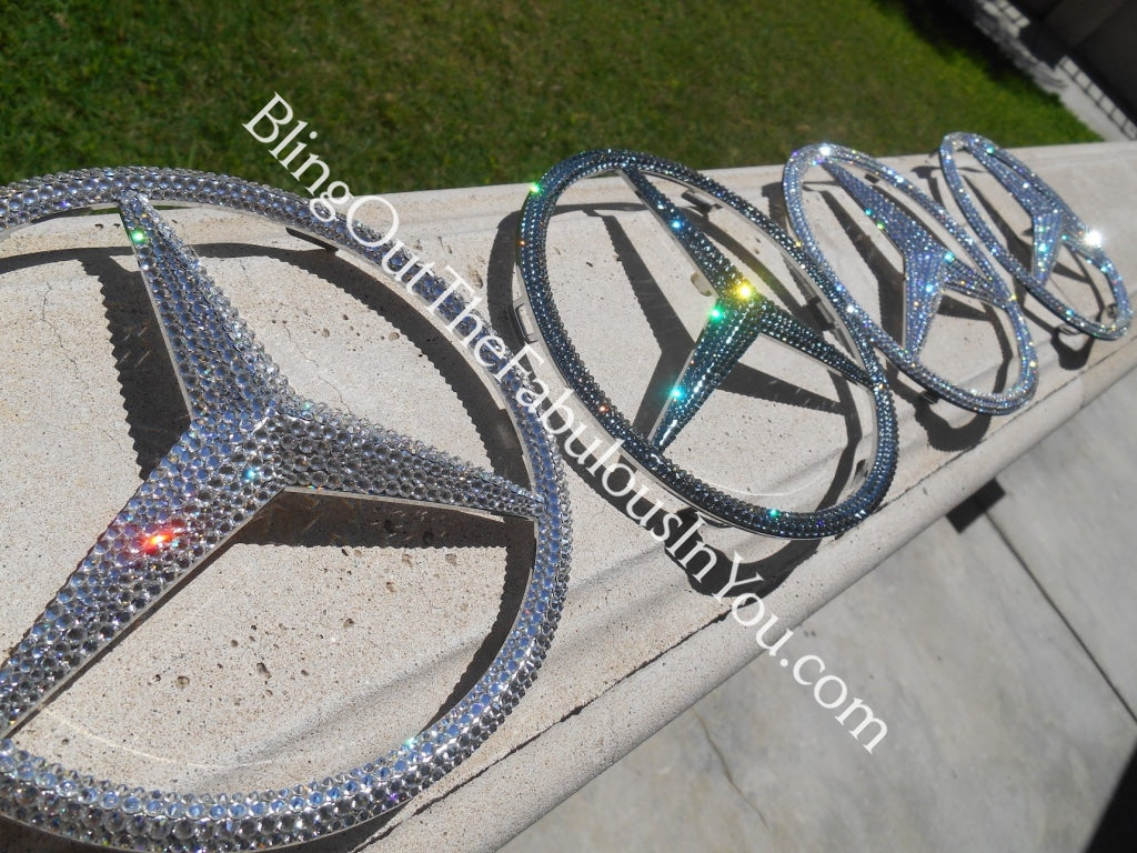 BMW X5 Swarovski Crystal Nameplate – crystalfetish